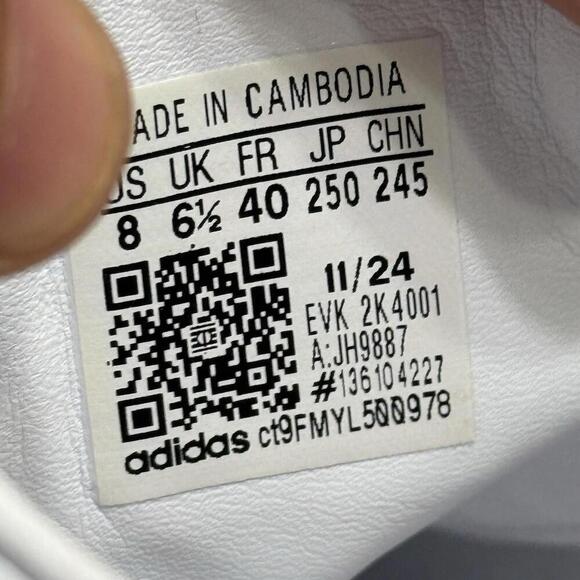 Adidas SL72 Quiet Luxury Pack W Ivory Leather Sneakers JH9887 Size 8 Women - Picture 6 of 6